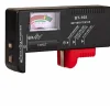 Testeurs de Piles Contrleur de Testeur de Tension de Batterie pour Pile Bouton AA/AAA/C/D / 9V / 1.5V Ecran LCD Universel