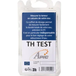Th test de mesure de dureté de l'eau Apic