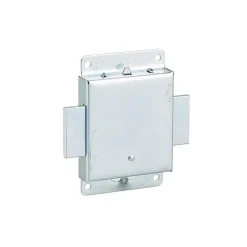 THIRARD - Serrure de meuble en applique pour porte d'ameublement, axe 25mm, 50x60mm, zingué, 1 clé - THIRARD