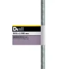 Tige filetée brillante zinguée diamètre 16 mm x 1 m