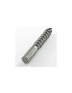 Tirefond Sans tête 7X40 Filetée sur 28 Acier brut - 30 pièces
