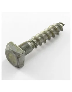 Tirefond 7X35 Tête Carrée 11X11X5 Acier brut - 1 pièce