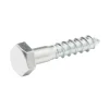 Tirefonds DIN 571 zingués 6x30 mm - 200 pièces