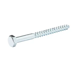 Tirefonds DIN 571 zingués 10x120 mm - 10 pièces