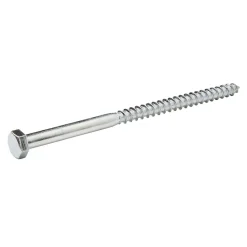 Tirefonds DIN 571 zingués 8x140 mm - 50 pièces