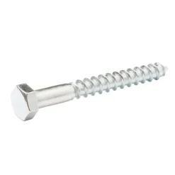 Tirefonds DIN 571 zingués 8x70 mm - 100 pièces