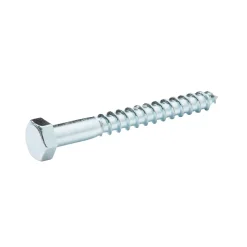 Tirefonds DIN 571 zingués 8x70 mm - 10 pièces