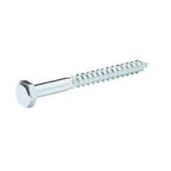 Tirefonds DIN 571 zingués 6x60 mm - 10 pièces