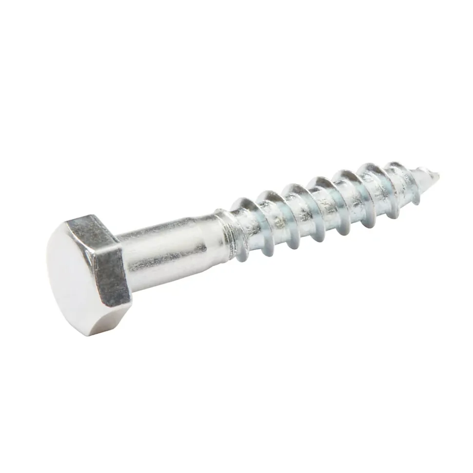Tirefonds DIN 571 zingués 5x30 mm - 200 pièces
