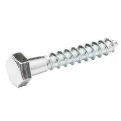 Tirefonds DIN 571 zingués 8x50 mm - 100 pièces