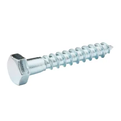 Tirefonds DIN 571 zingués 8x50 mm - 10 pièces