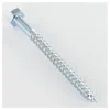 Tirefonds 6X60 FIL TOT Tête à Fendue Acier zingué - 1 pièce