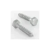 Tirefonds 16X80 Forte tenue à la corrosion Acier galvanisé à chaud - 5 pièces