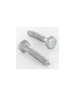 Tirefonds 16X80 Forte tenue à la corrosion Acier galvanisé à chaud - 5 pièces