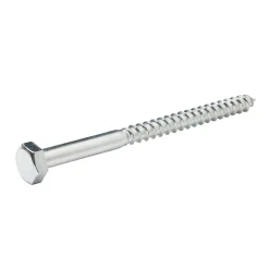 Tirefonds zingués 10x140 mm - 50 pièces