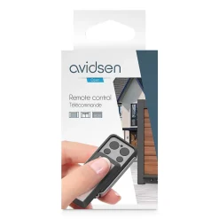 Télécommande 4 boutons à clapet - Avidsen - Lot de 2