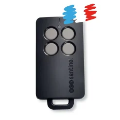 Télécommande pour portail 4 canaux code secret tournant Scs Sentinel