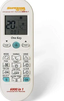 Télécommande SUPERIOR Airco 6000 in 1