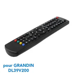 Télécommande TV de remplacement Vestel pour GRANDIN DL39V200