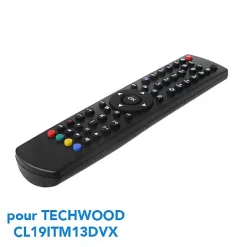 Télécommande TV de remplacement Vestel pour TECHWOOD CL19ITM13DVX