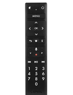 Télécommande TV G9 4K UHD Canal+