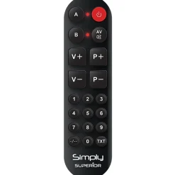 Télécommande TV Universelle simplifié Superior Simply SUPTLB002