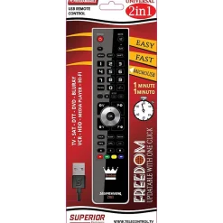 Télécommande universelle MBG FREEDOM 2-1 NOIRE