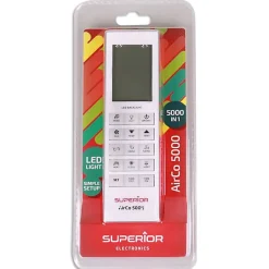 Télécommande Universelle pour climatiseurs SUPERIOR SUPCU005 Airco 5000