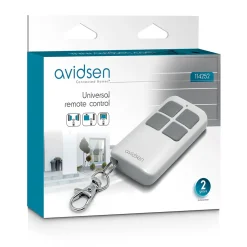 Télécommande universelle pour motorisation de portail et porte de garage Avidsen