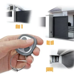 Télécommande universelle pour motorisation de portail et porte de garage - EVE - EXTEL - 761102