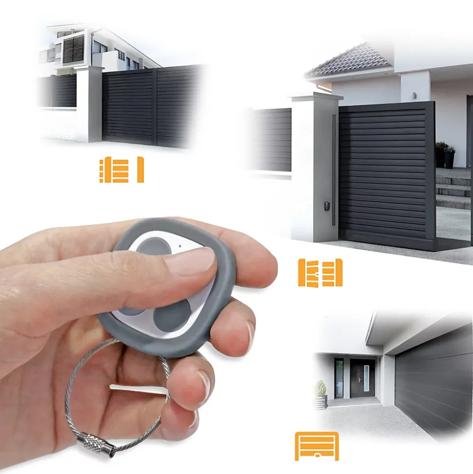 Télécommande universelle pour motorisation de portail et porte de garage - EVE - EXTEL - 761102