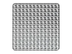 Tôle aluminium brut diamant Ep. 0,5 mm, 100 x 50 cm