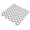Tôle métal déployé acier brut Mailles 6 x 3,3 mm, 100 x 50 cm