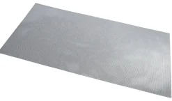 Tôle métal déployé acier brut Mailles 6 mm, 100 x 50 cm