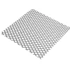 Tôle métal déployé acier brut Mailles 6 mm, 50 x 25 cm