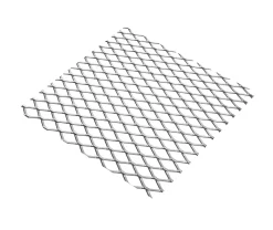 Tôle métal déployé aluminium brut Mailles 10 mm, 50 x 25 cm