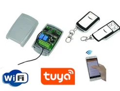 Téllécommande connecté par téléphone pour automatisme de portail ou garage