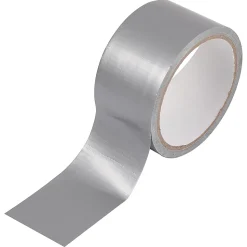 Toile de réparation grise, 50 mm x 10 m - 2 rouleaux