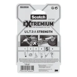 Toile de réparation Scotch Ultra noir 24 mm x 10 m