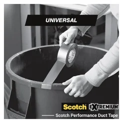 Toile de réparation universel Scotch noir, 48mm x 25 m
