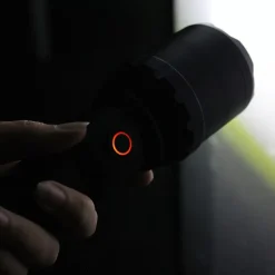 Torche Ultra Power 10000 Lumens FISHTEC LED COB Faisceau 300 m Aluminium Rechargeable 4 Modes Zoom