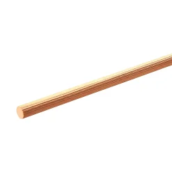 Tourillon en hêtre strié Ø6 mm L.1 m