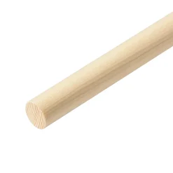 Tourillon raboté en pin Ø14 mm L.0,9 m