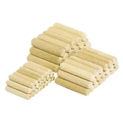 Tourillon strié vendu par 30 Wolfcraft 2907000 en bois de hêtre Ø.8 x L.40 mm