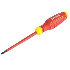 Tournevis d'électricien VDE plat SL100 x 4 mm Erbauer