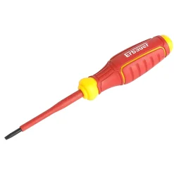 Tournevis d'électricien VDE plat SL75 x 3.5 mm Erbauer