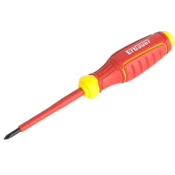 Tournevis d'électricien VDE Philips PH0 75 x 4 Erbauer