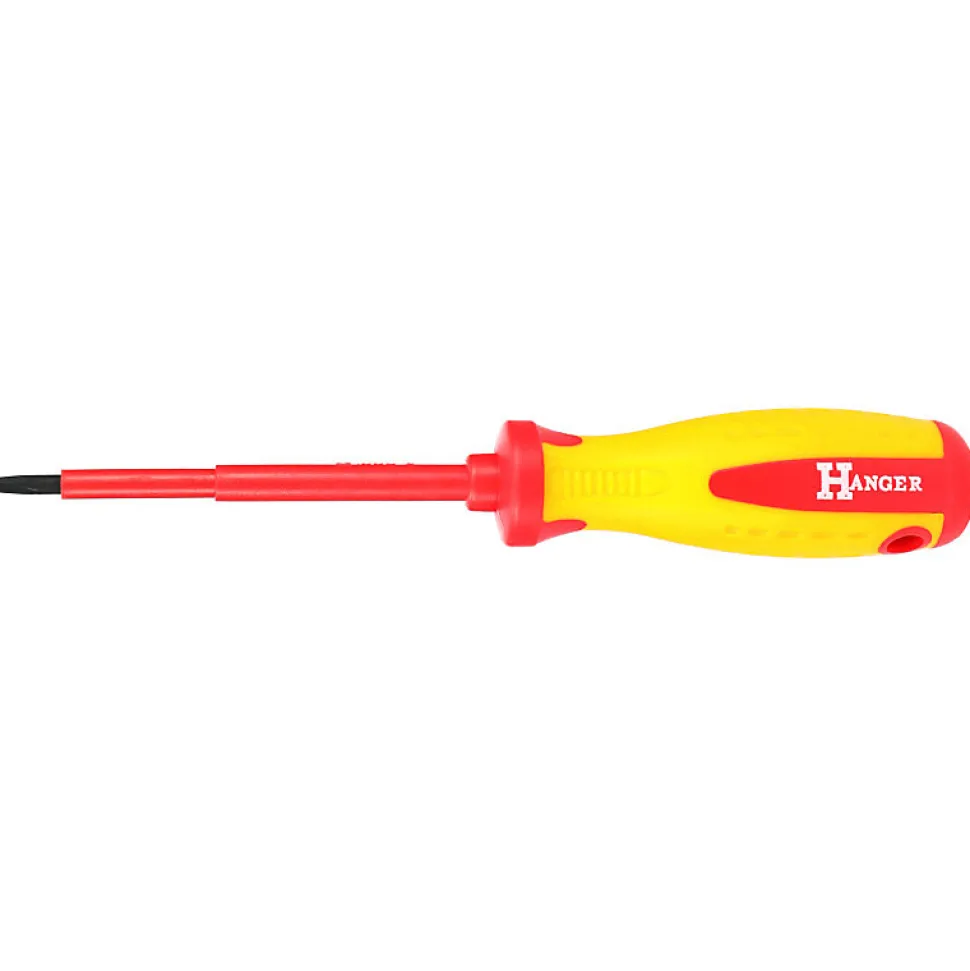 Tournevis plat isolé 1000 V 3 x 80mm 160mm - HANGER - 132010