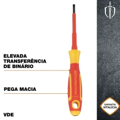 Tournevis plat VDE Magnusson 75 x 3,5 mm
