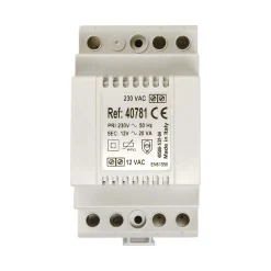 Transformateur 230 Vac - 12 Vac - 1,5 A - Aip-40781